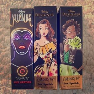 Colourpop Disney lipsticks